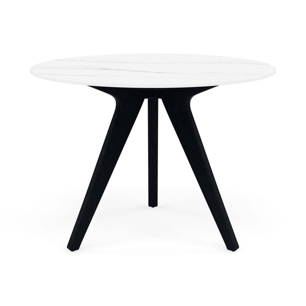 Torsa Dining Table Round Straight Edge