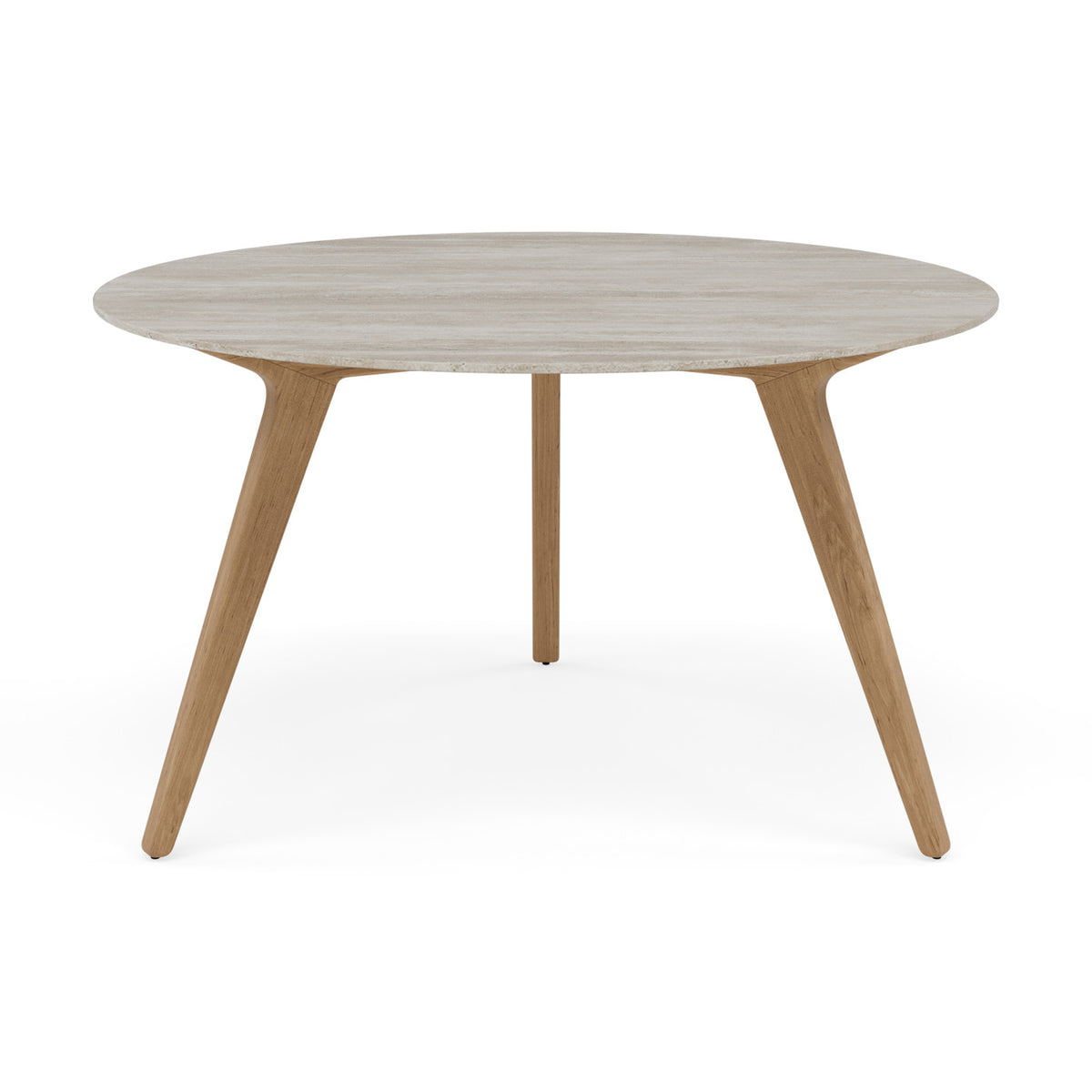Torsa Dining Table Round Straight Edge