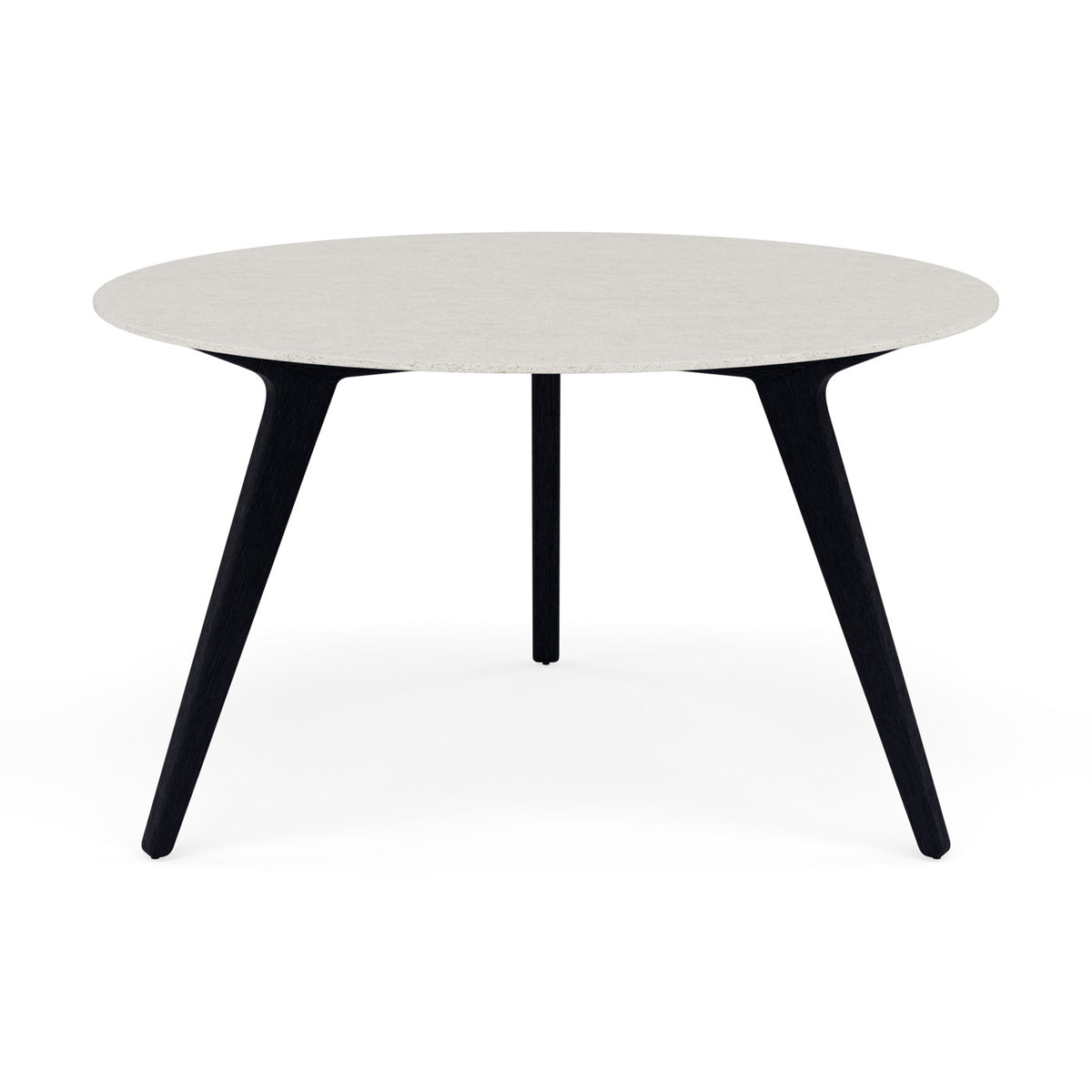 Torsa Dining Table Round Straight Edge