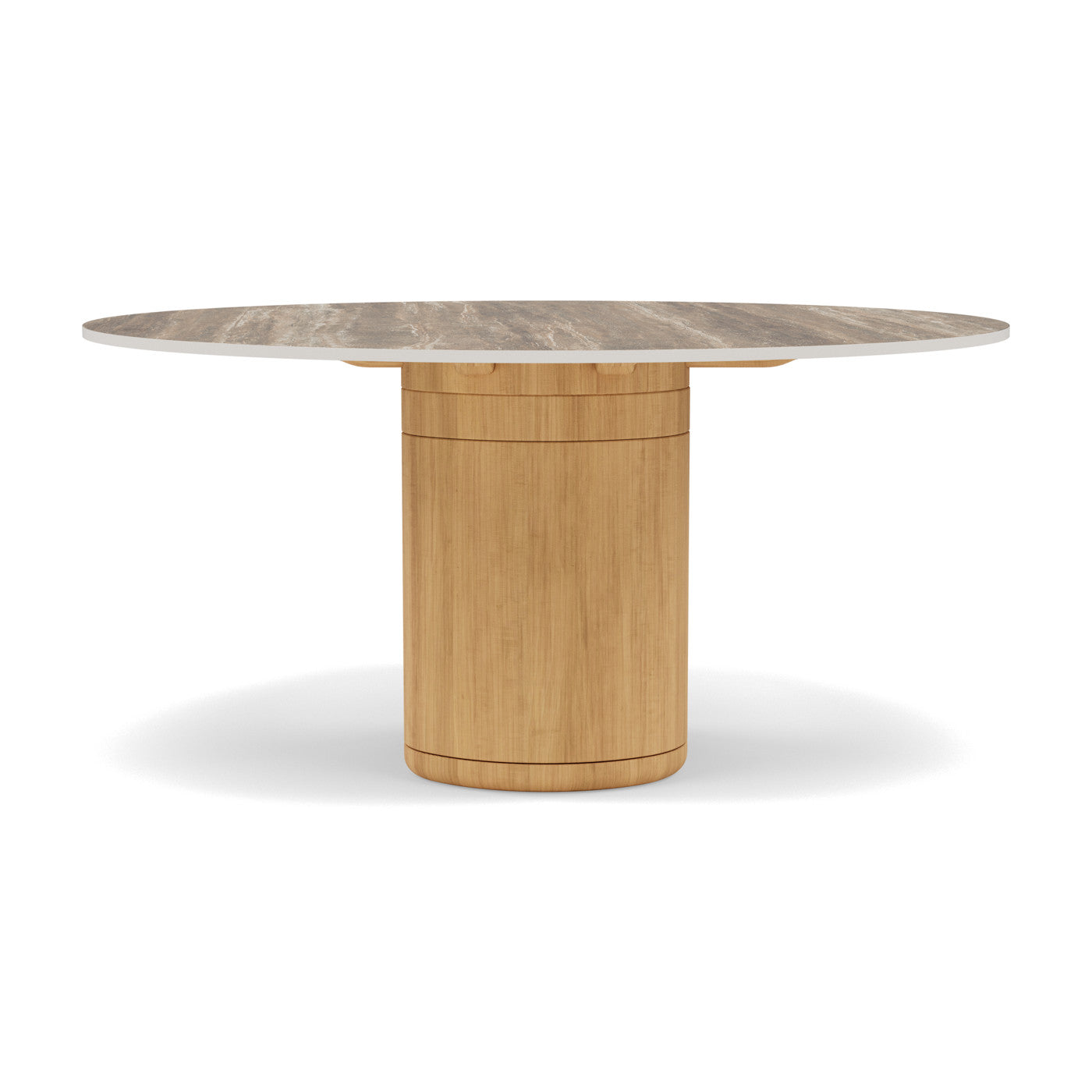 Ogado Dining Table Round Rounded Edge