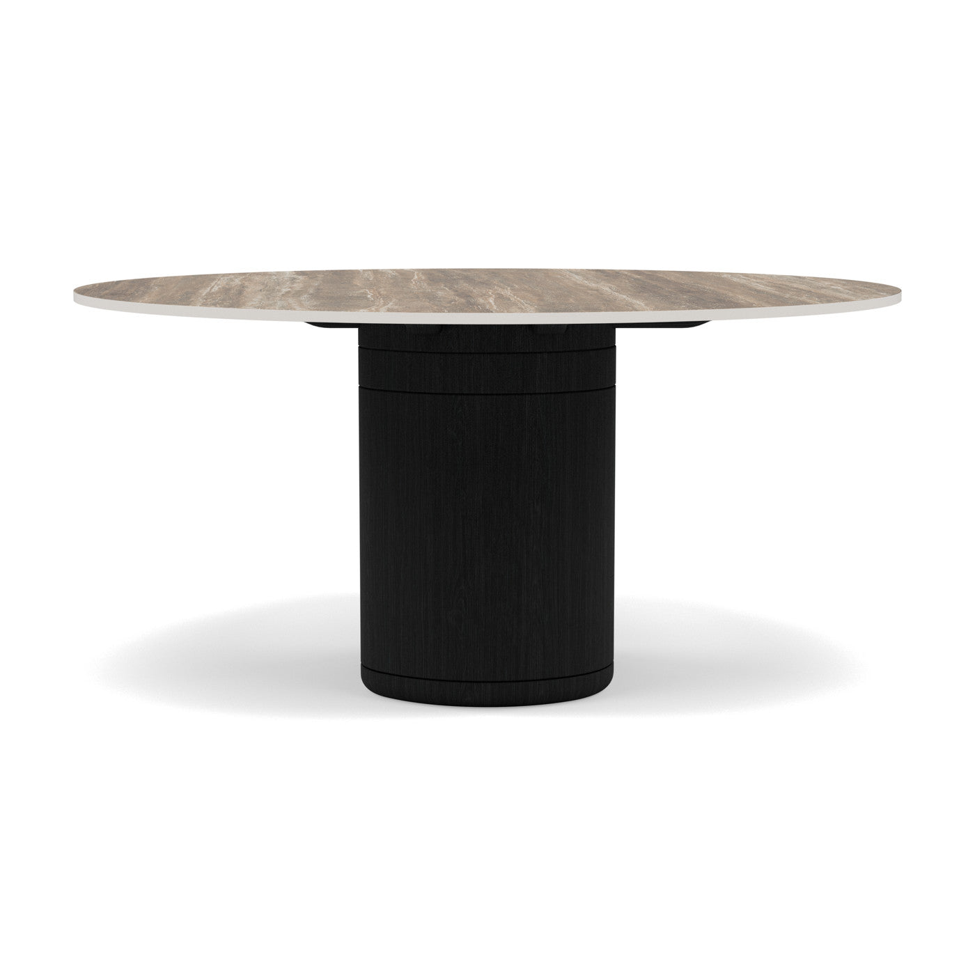 Ogado Dining Table Round Rounded Edge