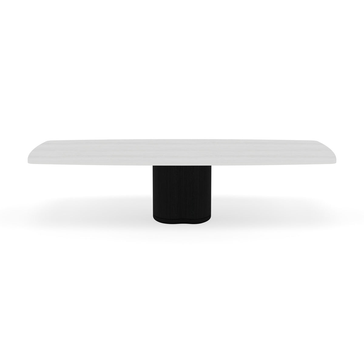 Ogado Low dining table rectangular rounded edge