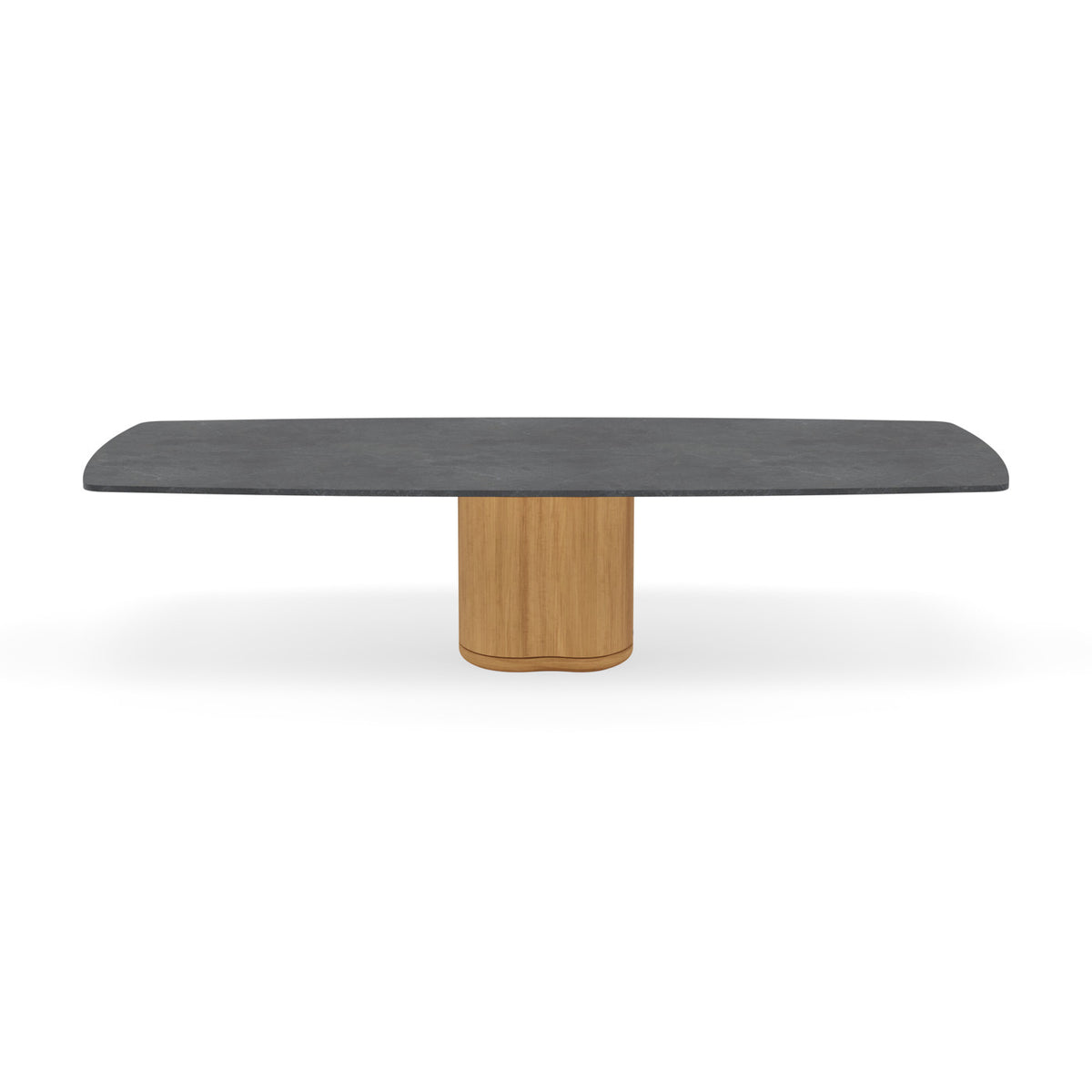 Ogado Low dining table rectangular rounded edge