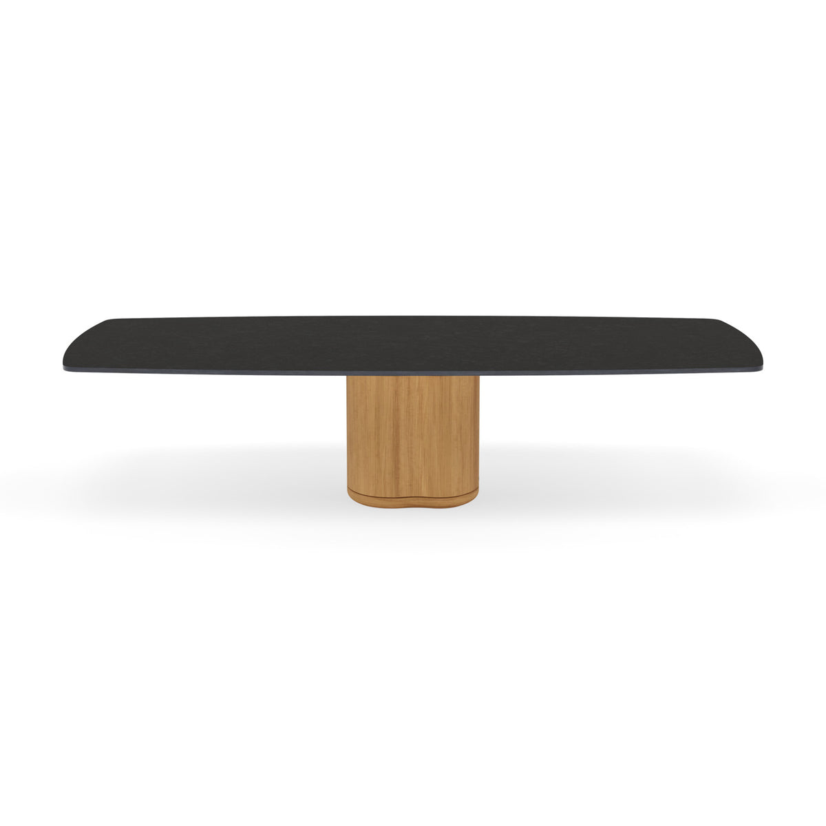 Ogado Low dining table rectangular rounded edge