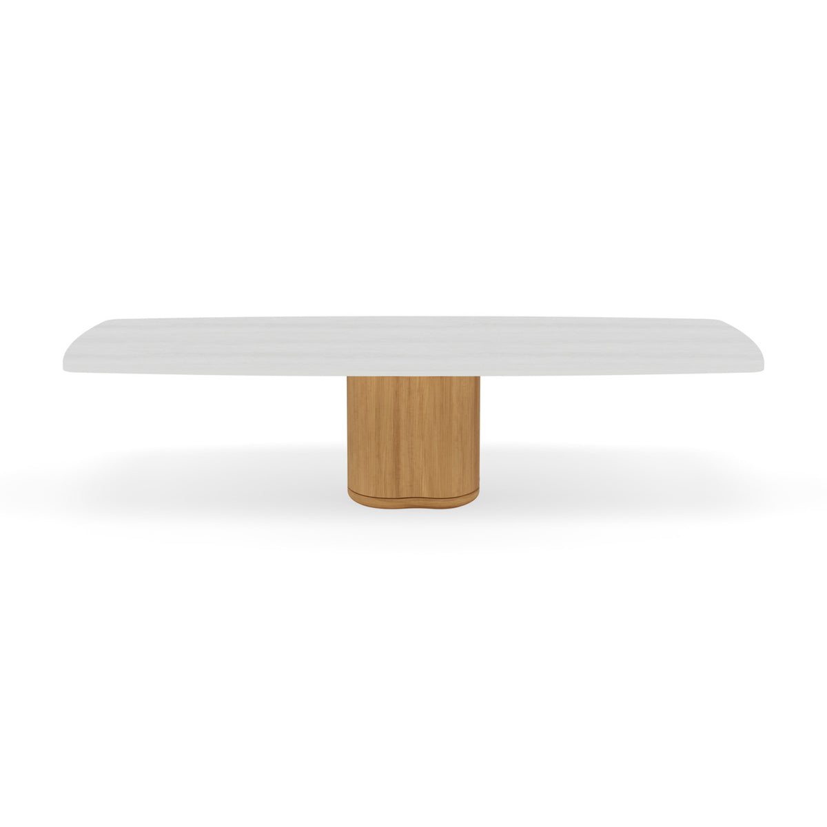 Ogado Low dining table rectangular rounded edge