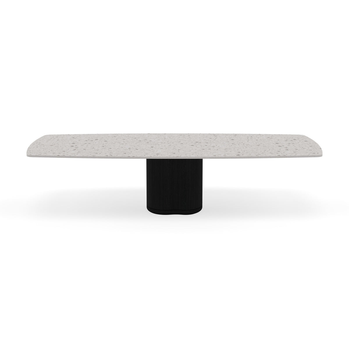 Ogado Low dining table rectangular rounded edge