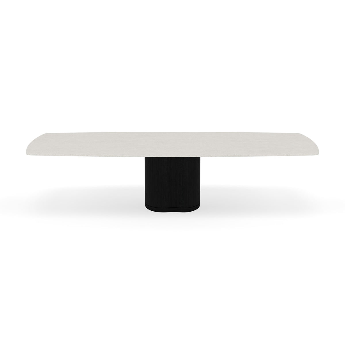 Ogado Low dining table rectangular rounded edge