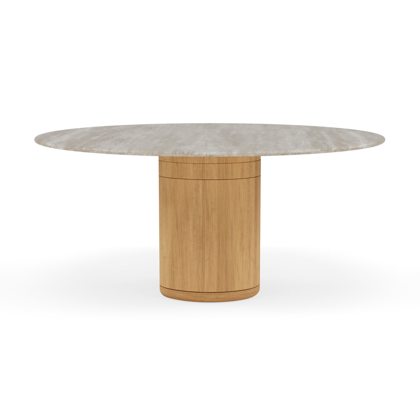 Ogado Dining Table Round Rounded Edge