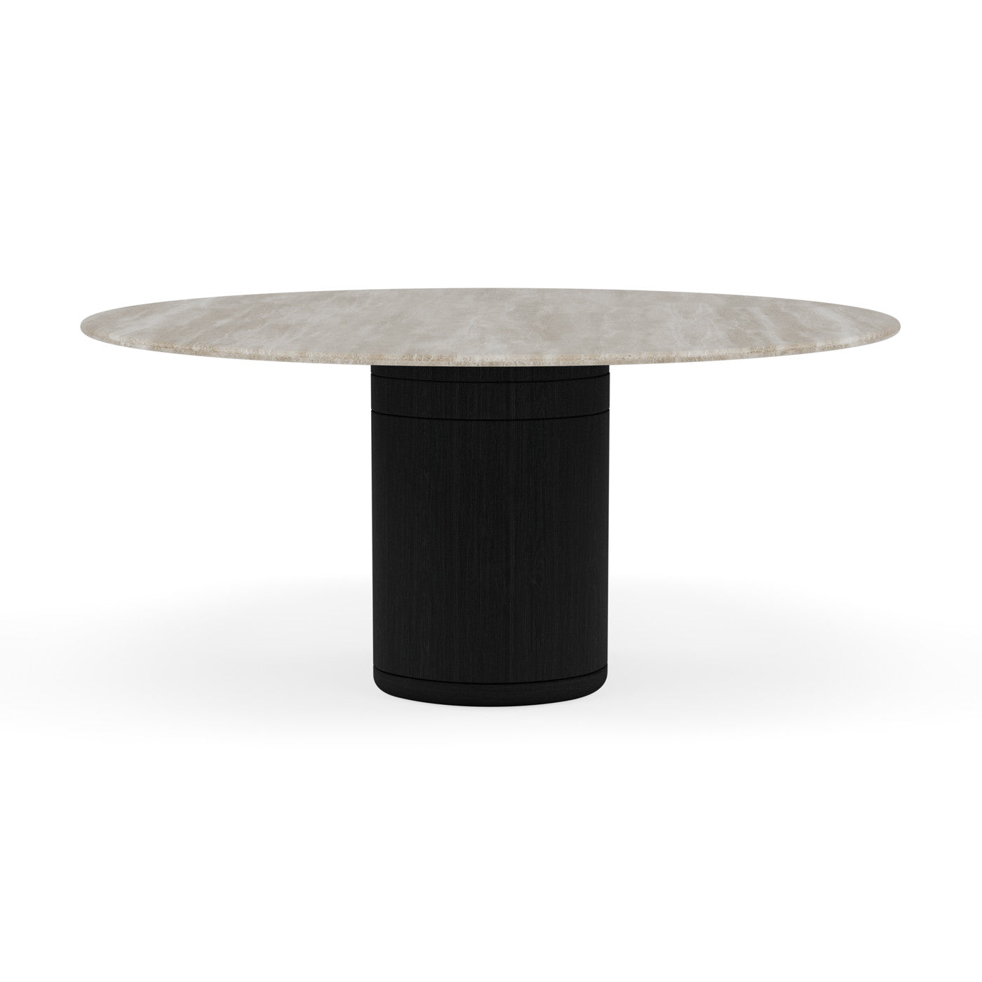 Ogado Dining Table Round Rounded Edge