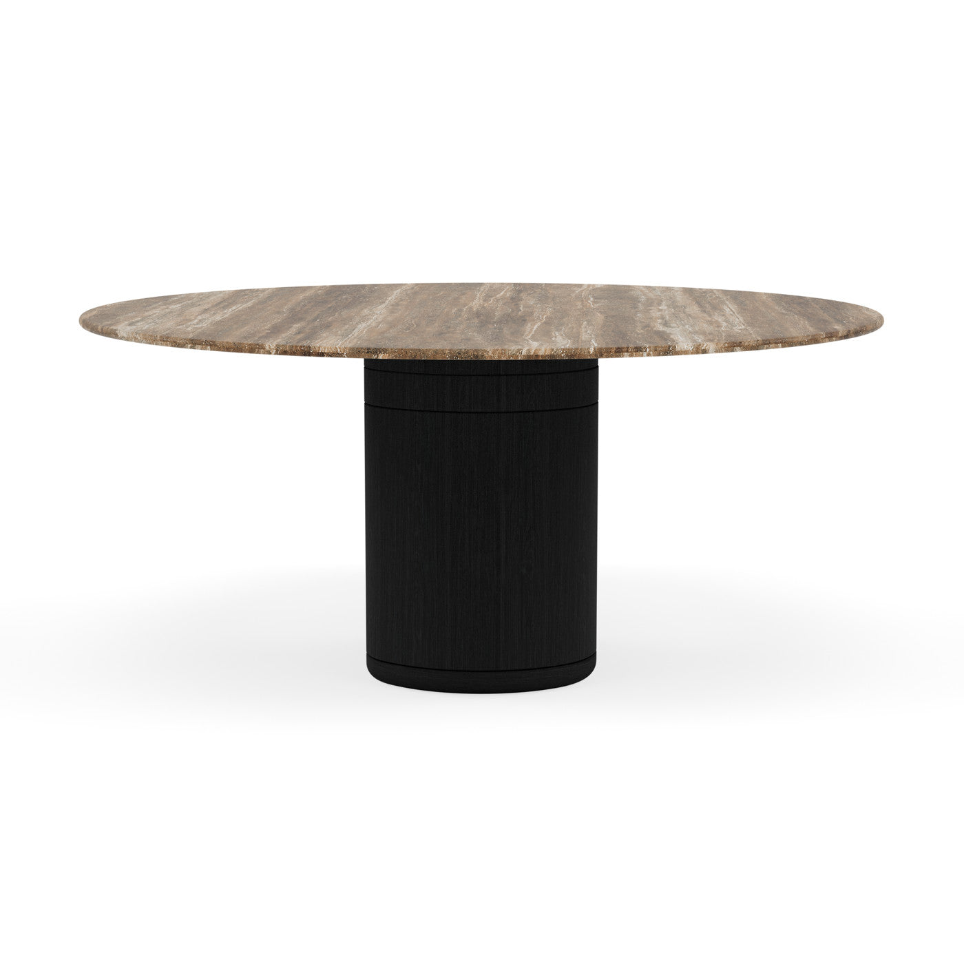 Ogado Dining Table Round Rounded Edge