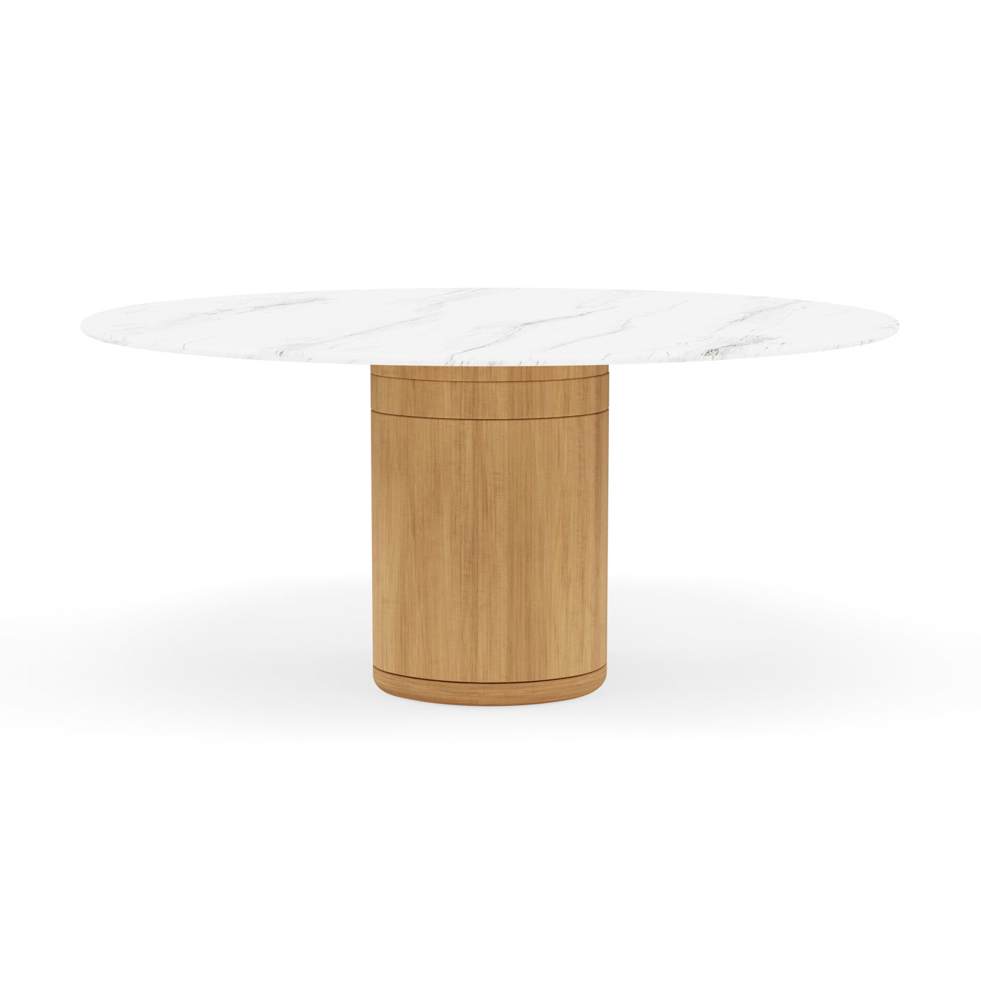 Ogado Dining Table Round Rounded Edge