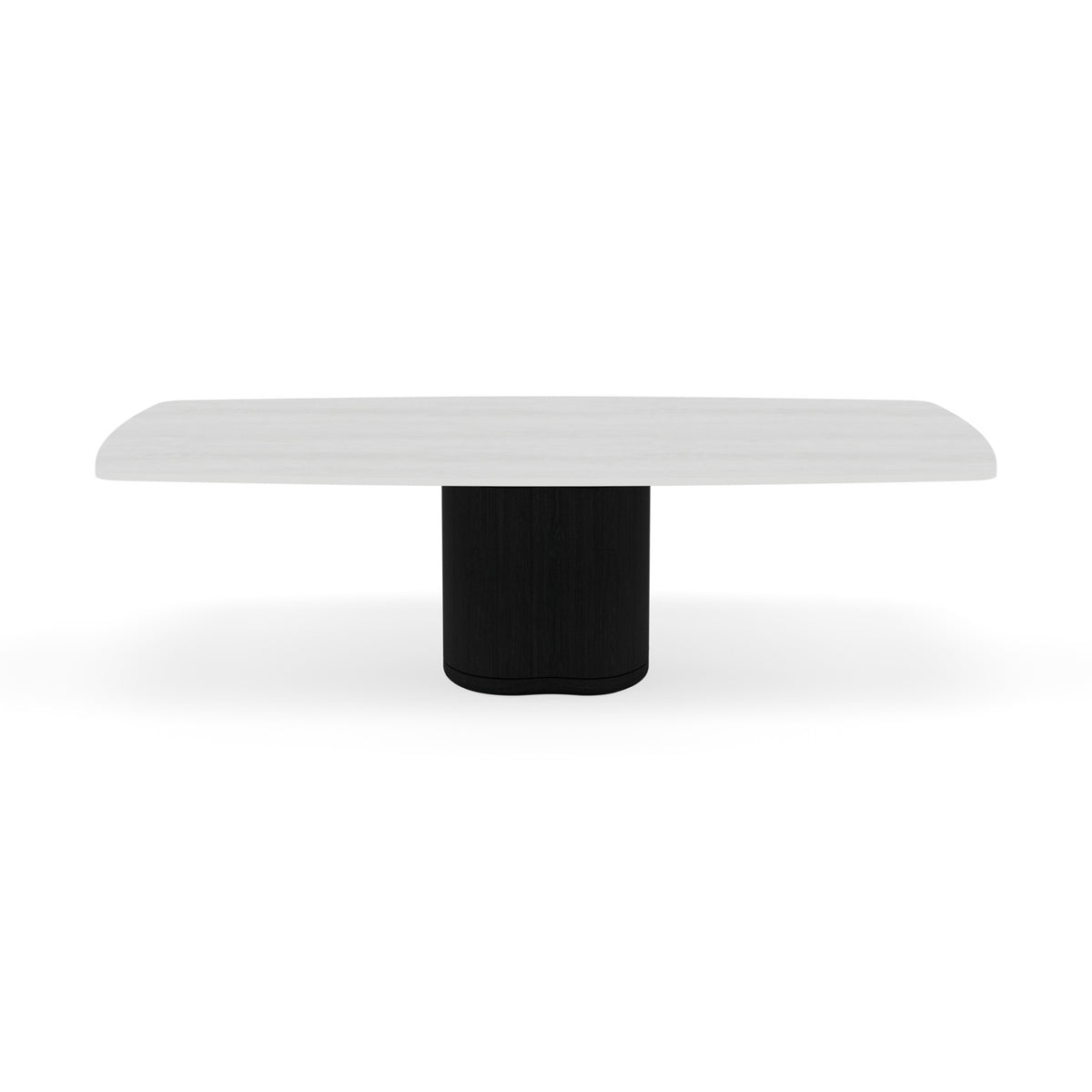 Ogado Low dining table rectangular rounded edge