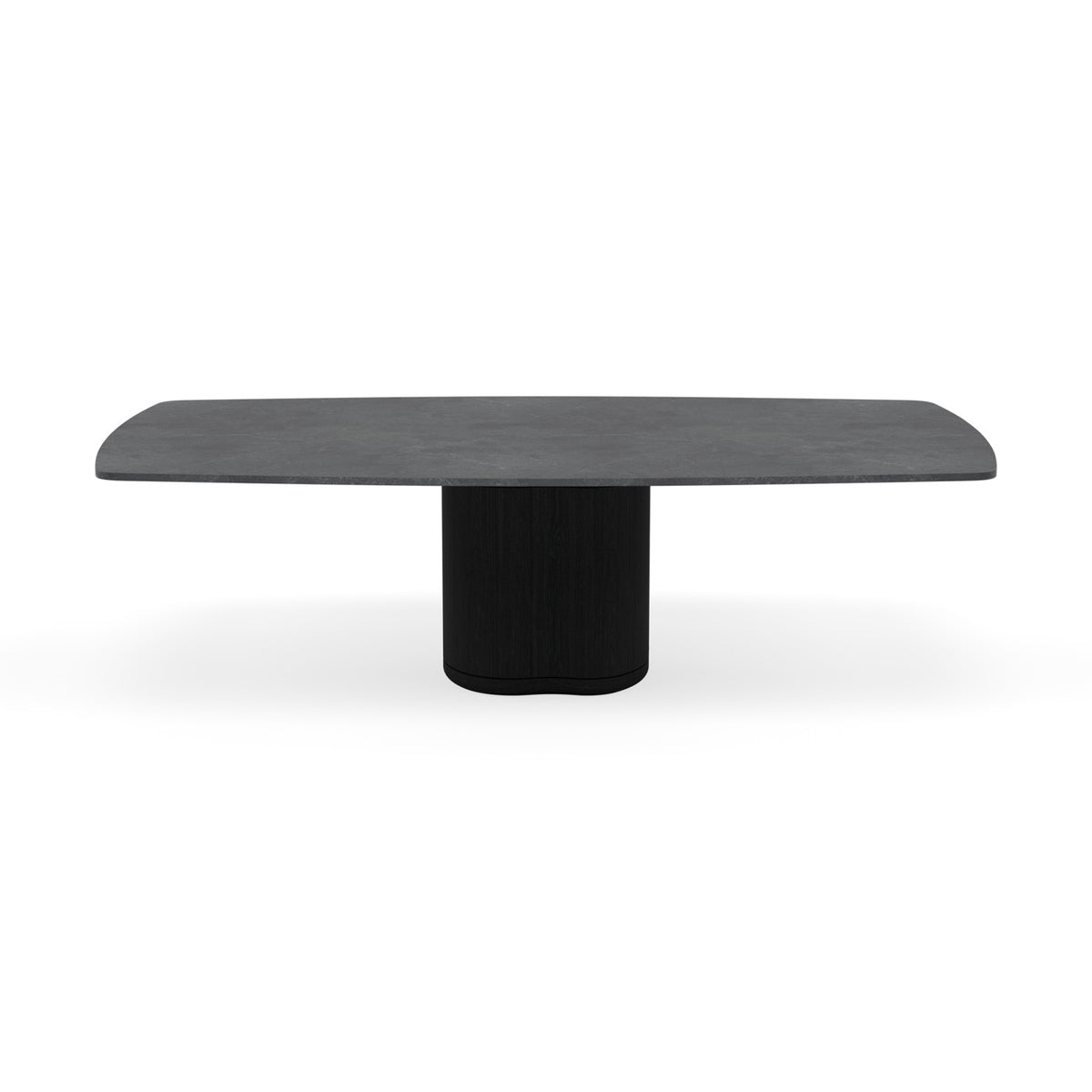 Ogado Low dining table rectangular rounded edge