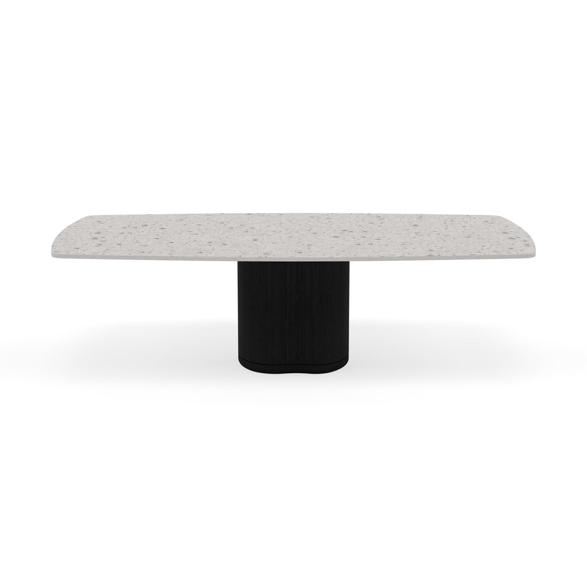 Ogado Low dining table rectangular rounded edge