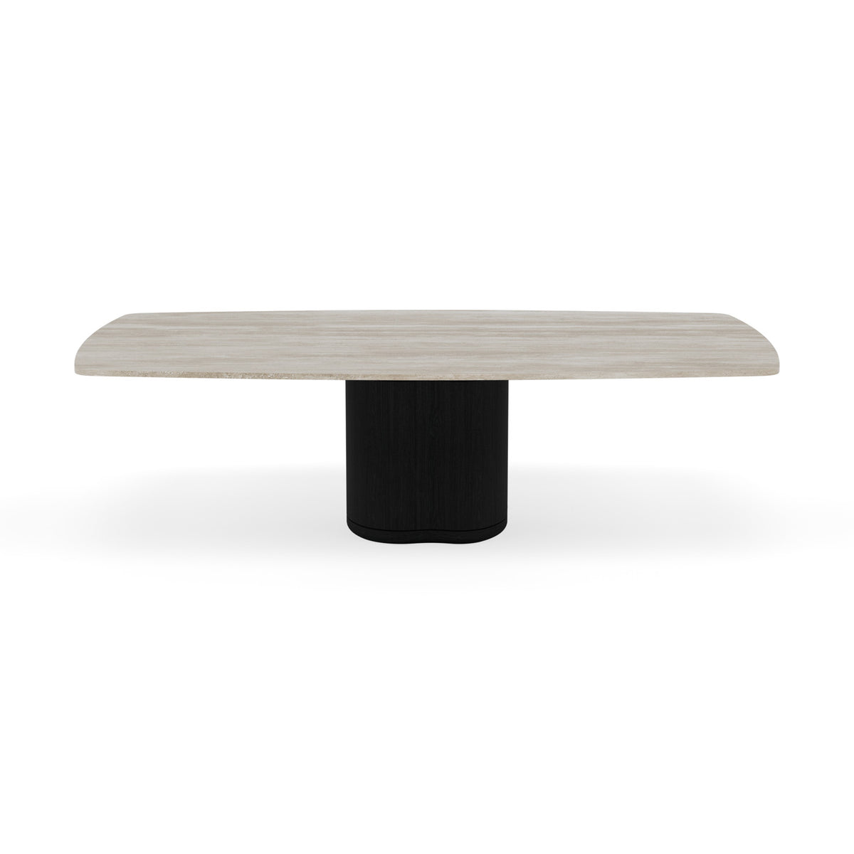 Ogado Low dining table rectangular rounded edge