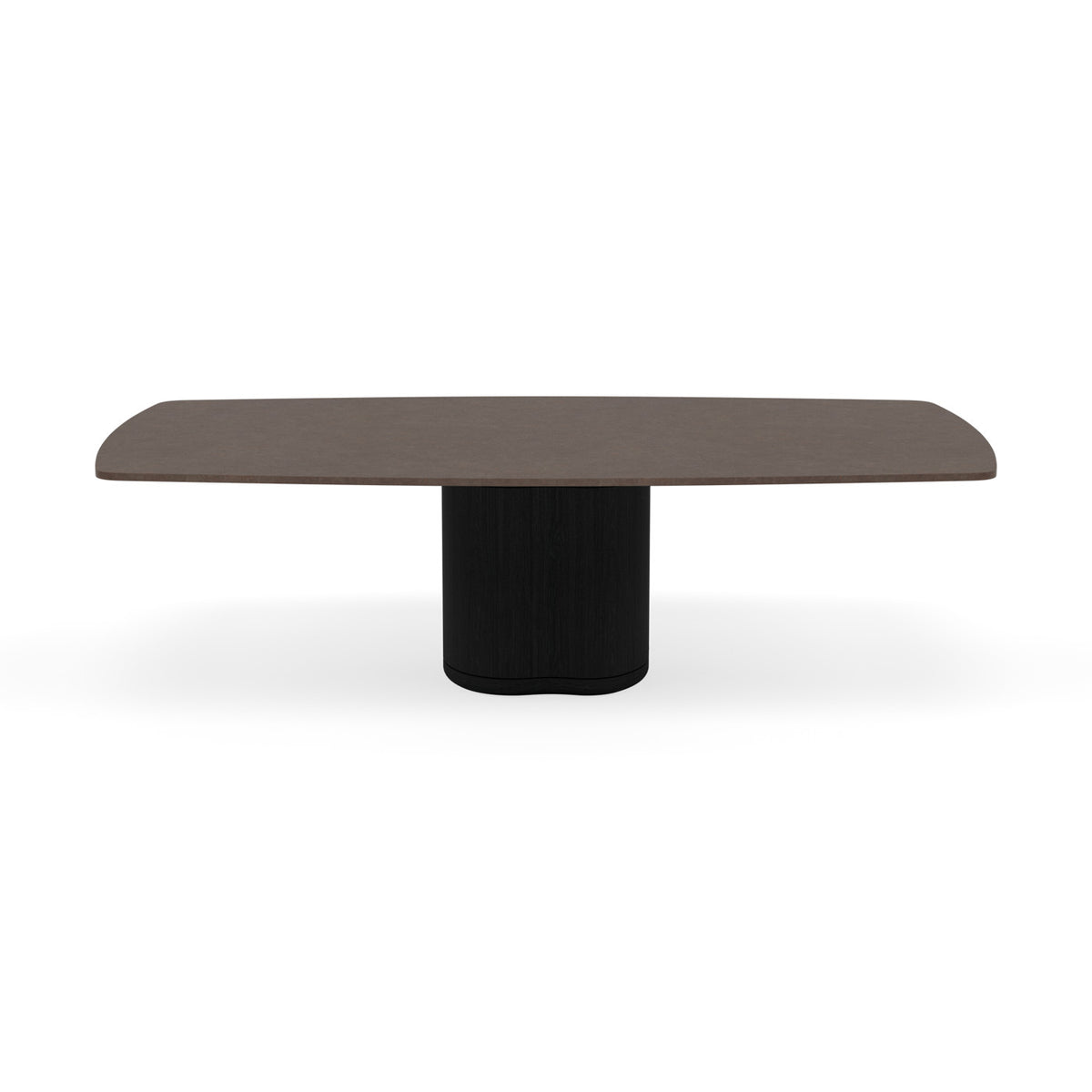 Ogado Low dining table rectangular rounded edge