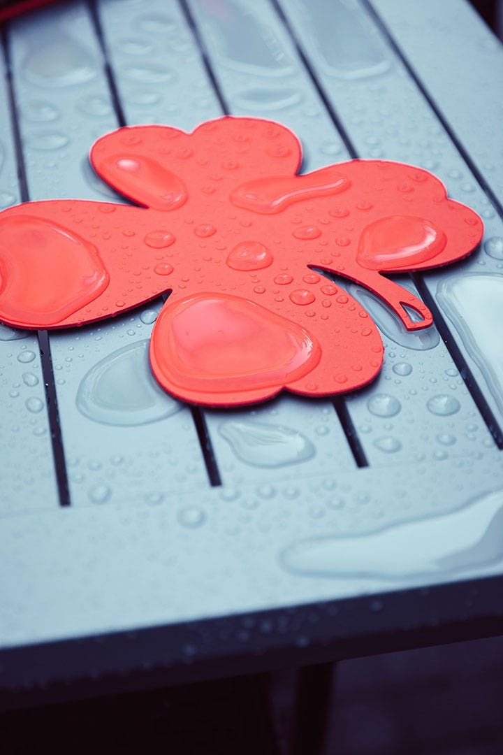 Trèfle coaster 28 × 28 cm