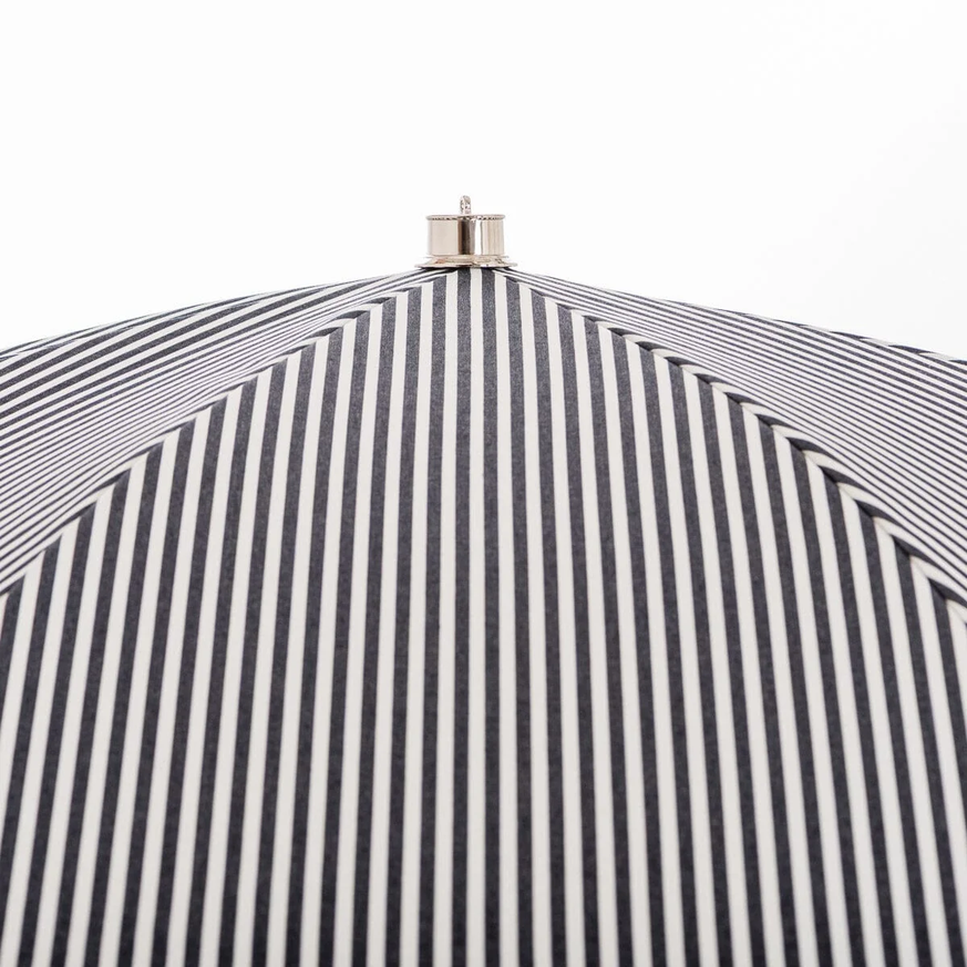 Lauren's Navy Stripe Premium Beach Umbrella