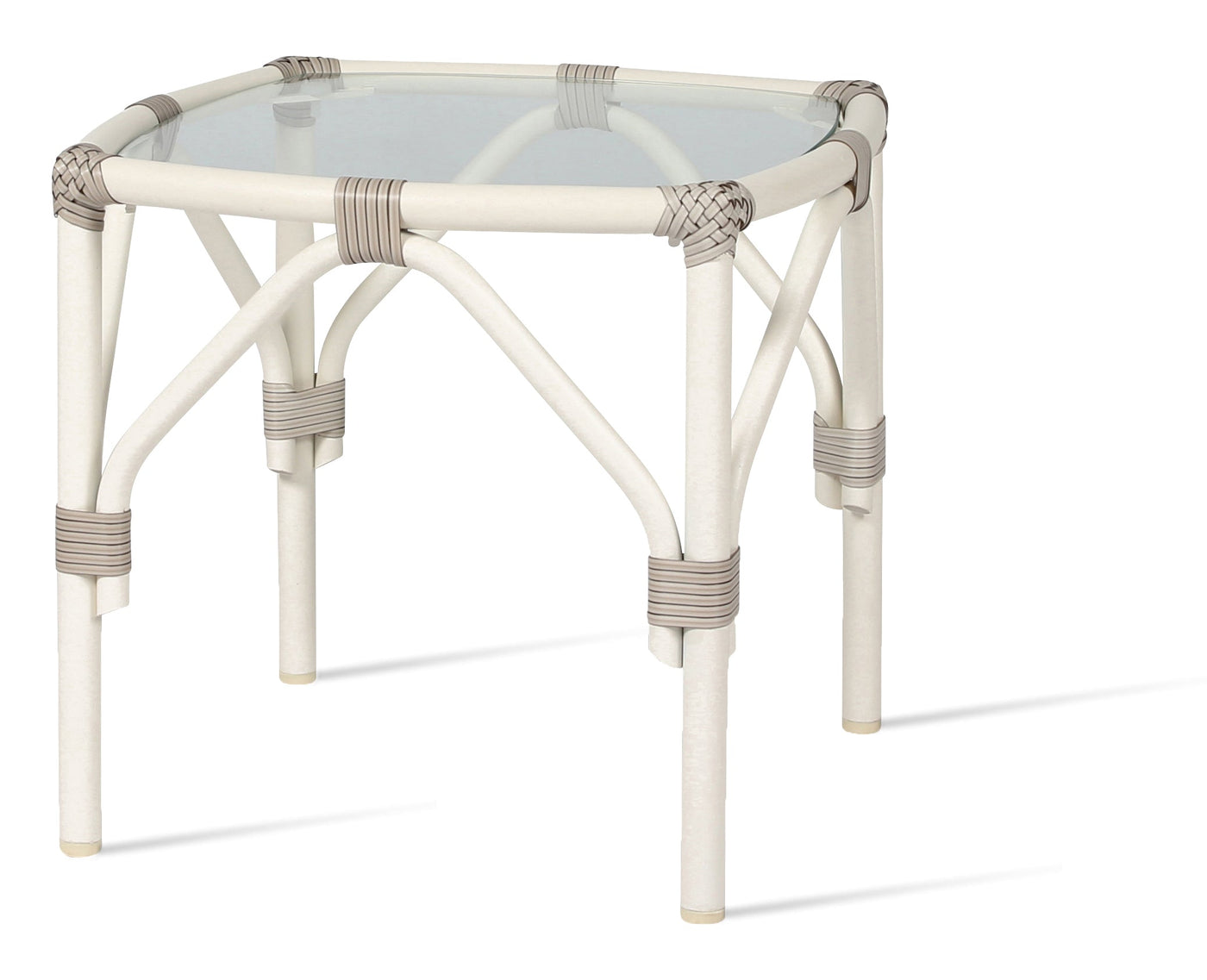 Lucy Side Table Small With Glass