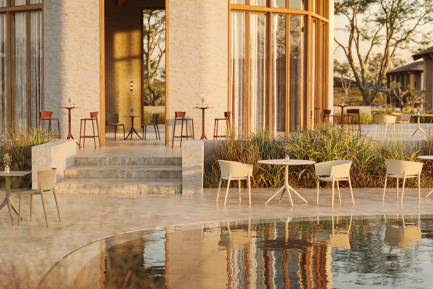 Vondom Africa Counter Stool