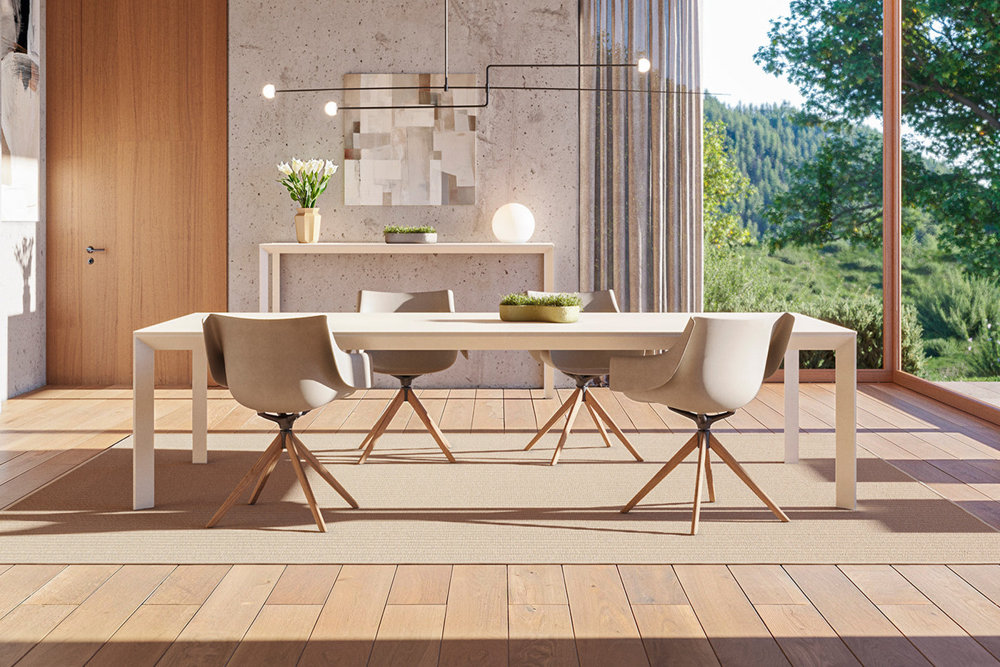 Fauteuil pivotant en bois Vondom Manta