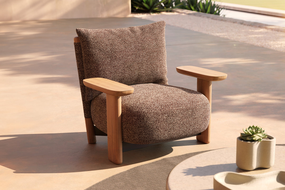 Vondom Milos Wood Lounge Chair