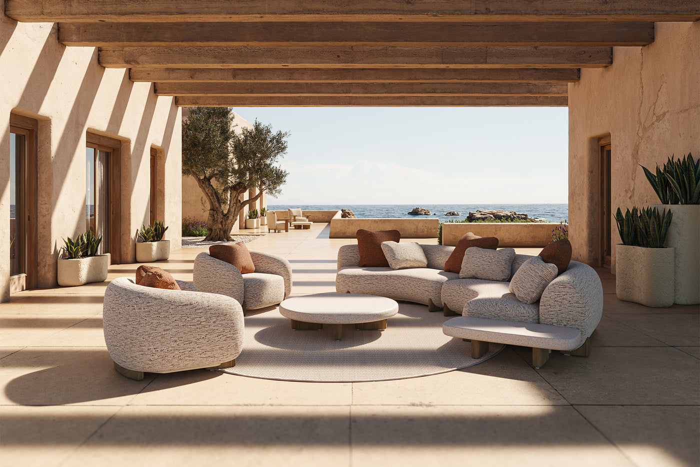 Vondom Milos Sectional Sofa Left Xl