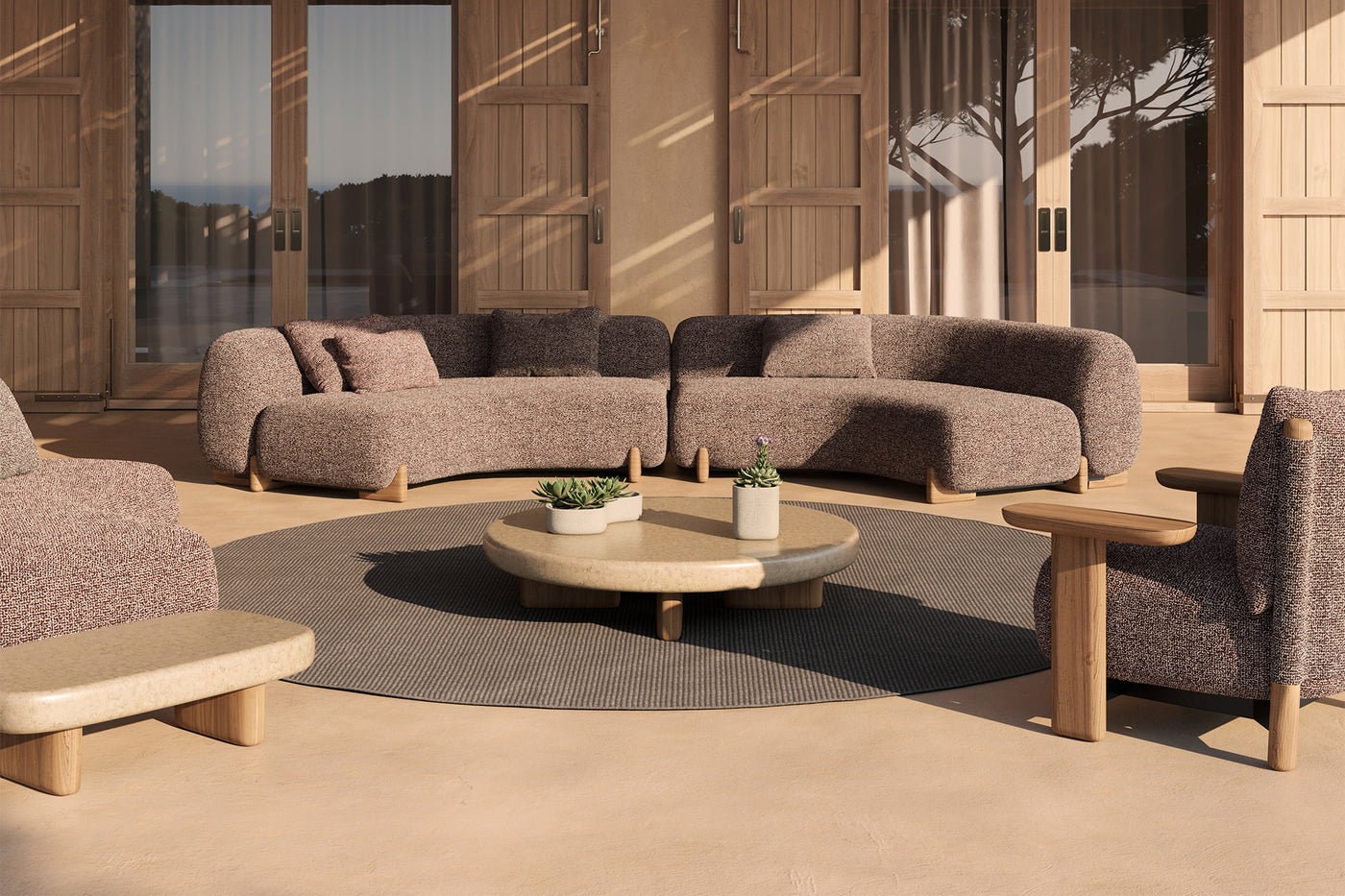 Vondom Milos Sectional Sofa Left Xl