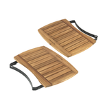 2 Wooden Egg Mates S Korte Stroken Acacia