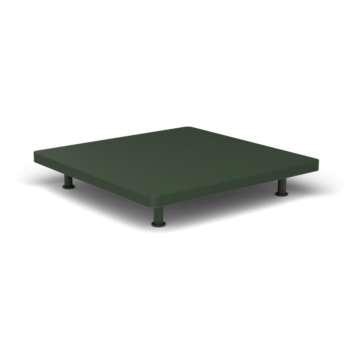 Unduetre Vierkante Salontafel - Bottle Green