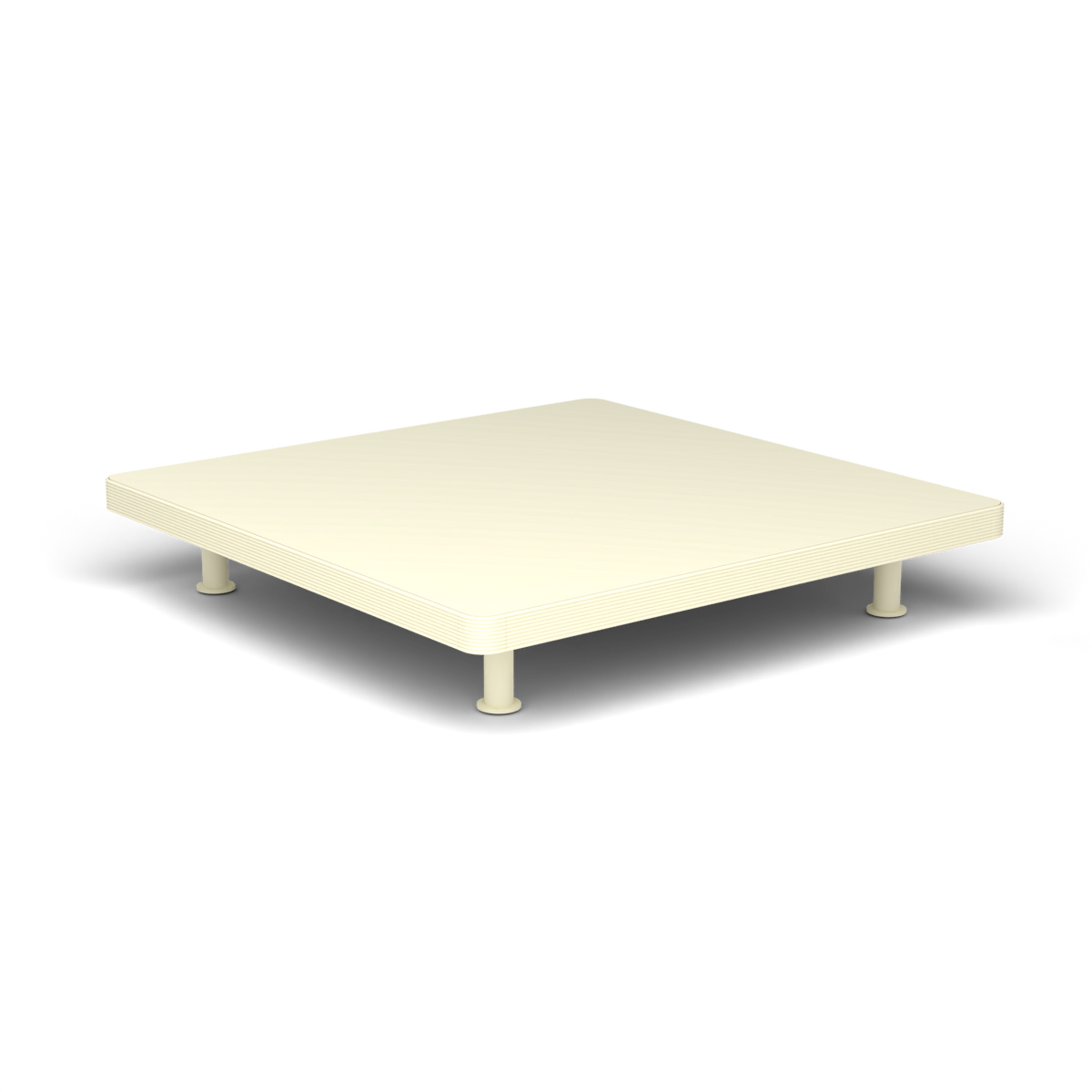 Unduetre Vierkante Salontafel - Butter White