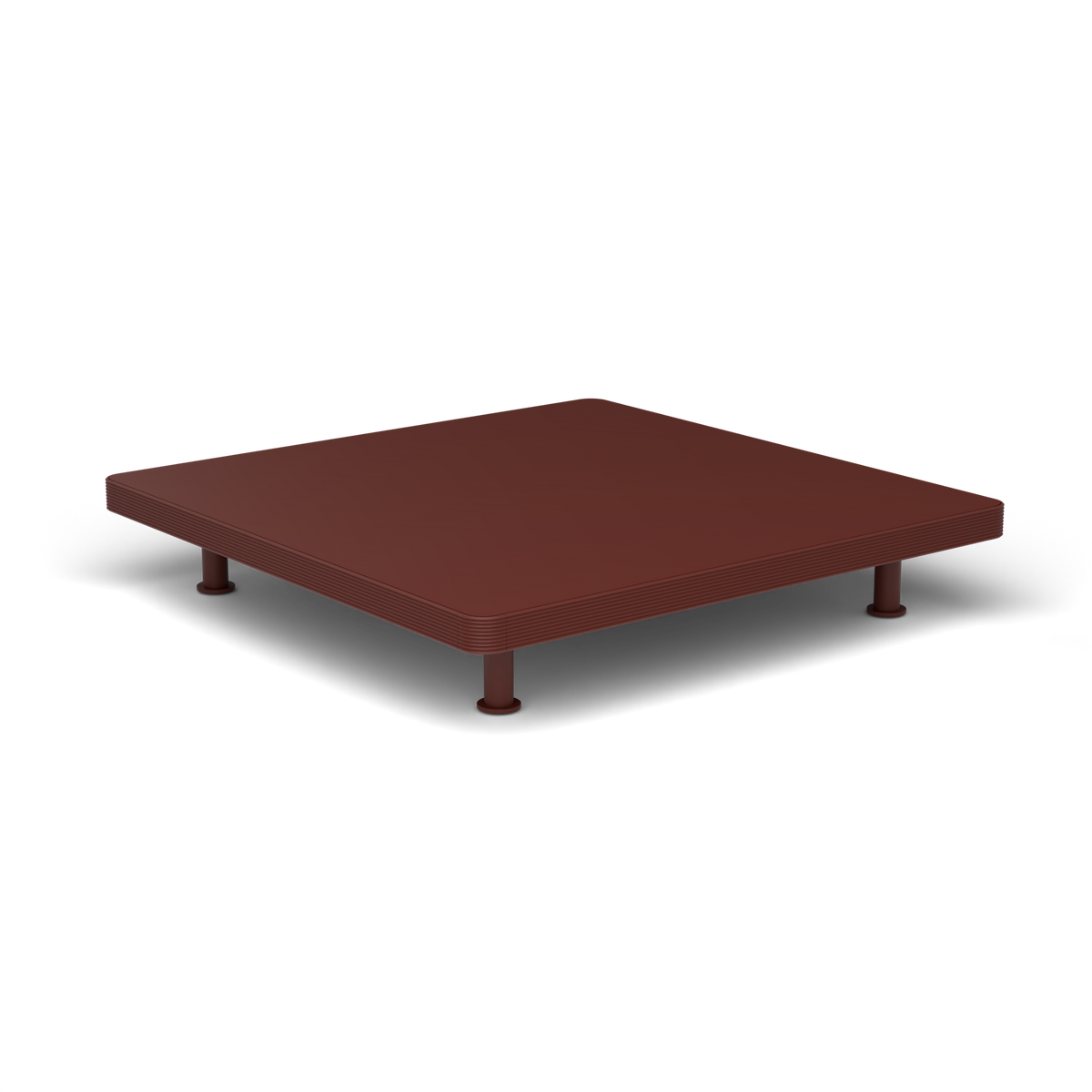 Unduetre Vierkante Salontafel - Chestnut Brown