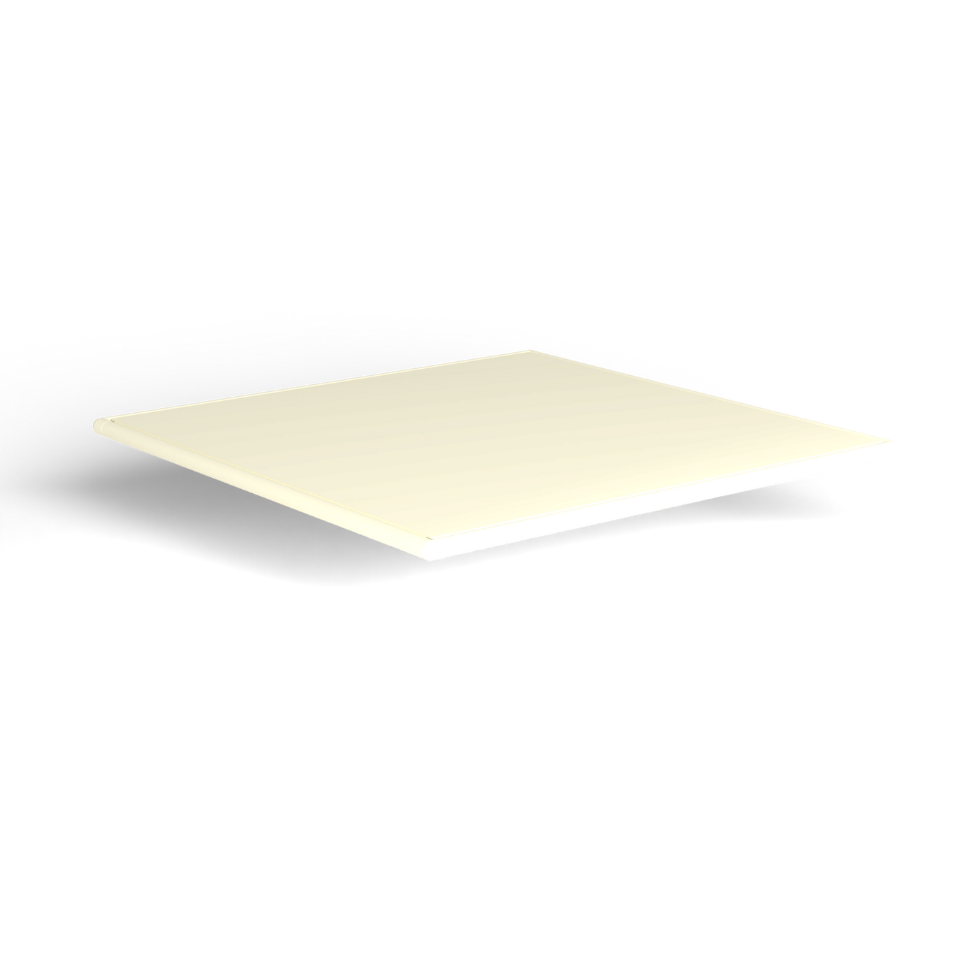 Roè Vierkante Hoeksalontafel - Butter White