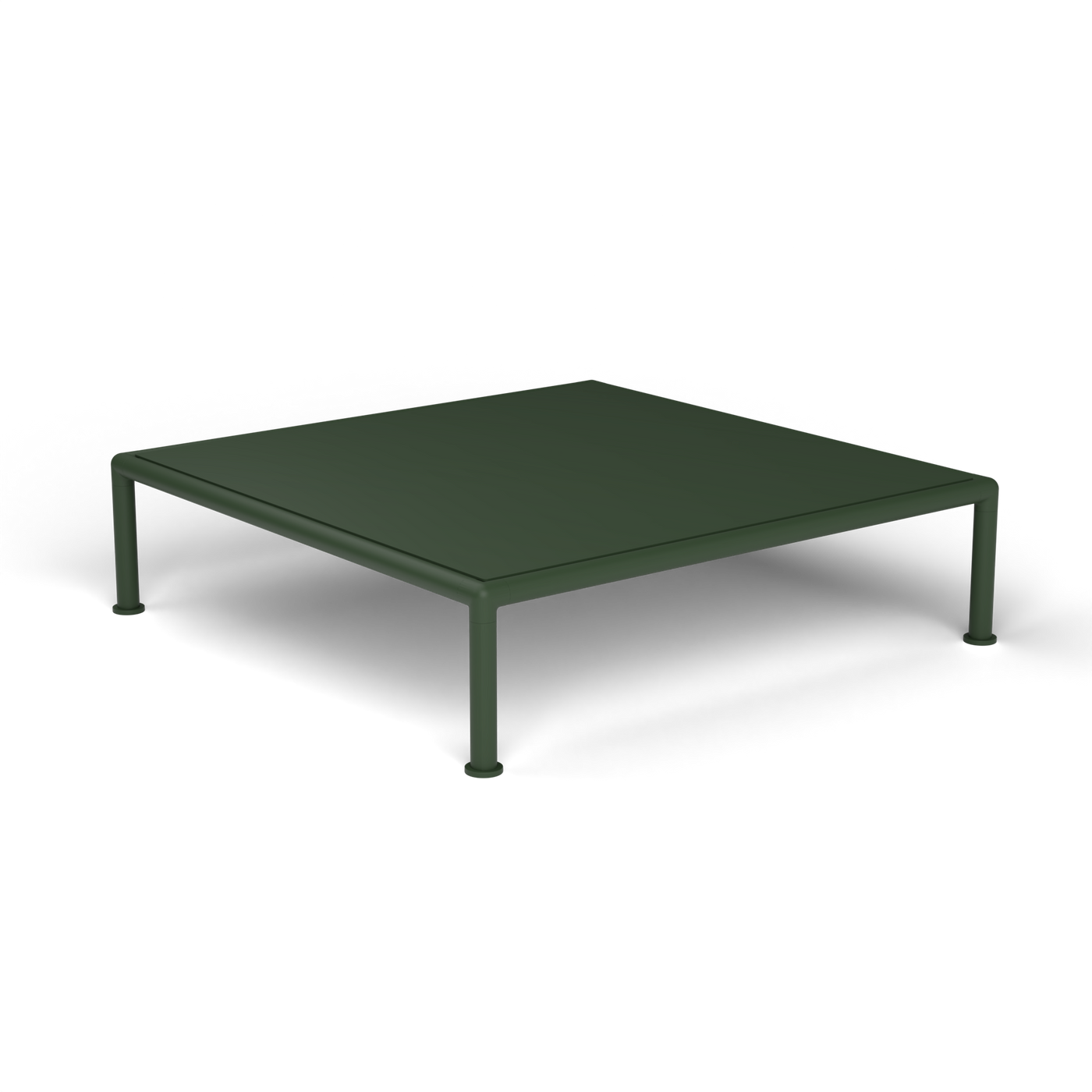 Roè Vierkante Salontafel - Bottle Green