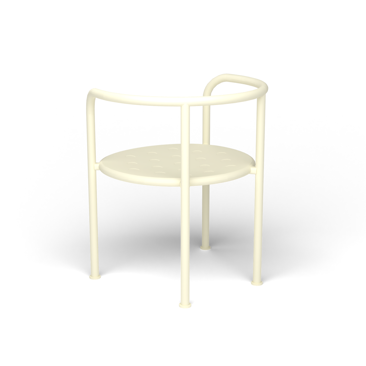 Roè Eetfauteuil - Butter White