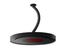 Bromic Eclipse Electric Straight Ceiling Pole