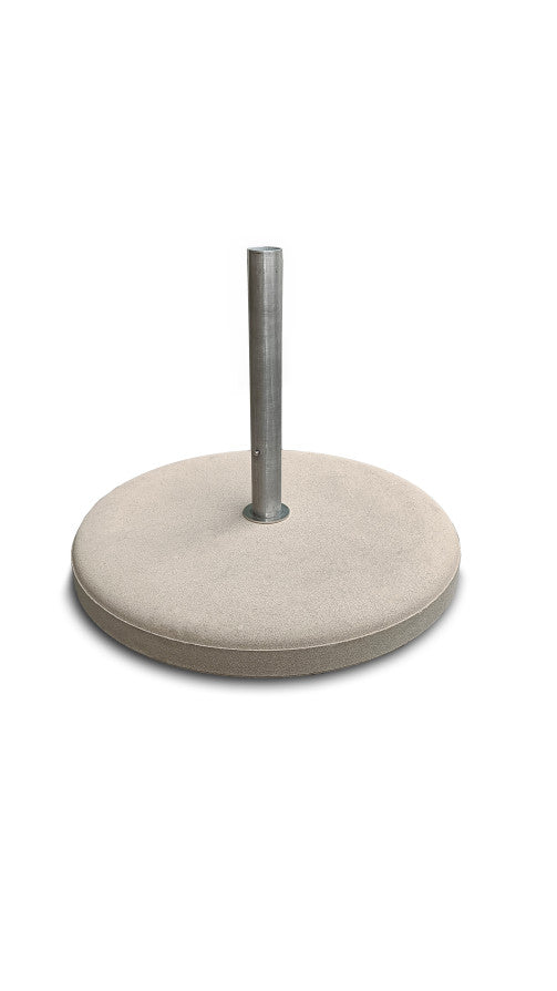 Pied de parasol en béton 40kg rond