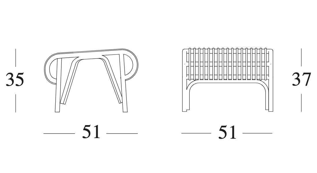 Technische tekening – Lucy Footrest