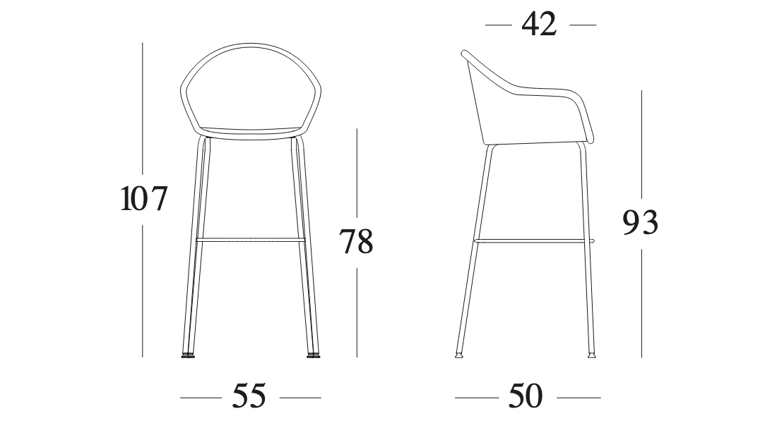 Edgard Bar Stool