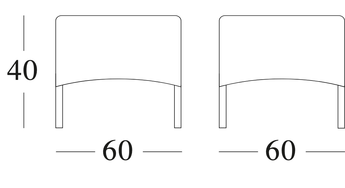 Technische tekening – Safi Side Table