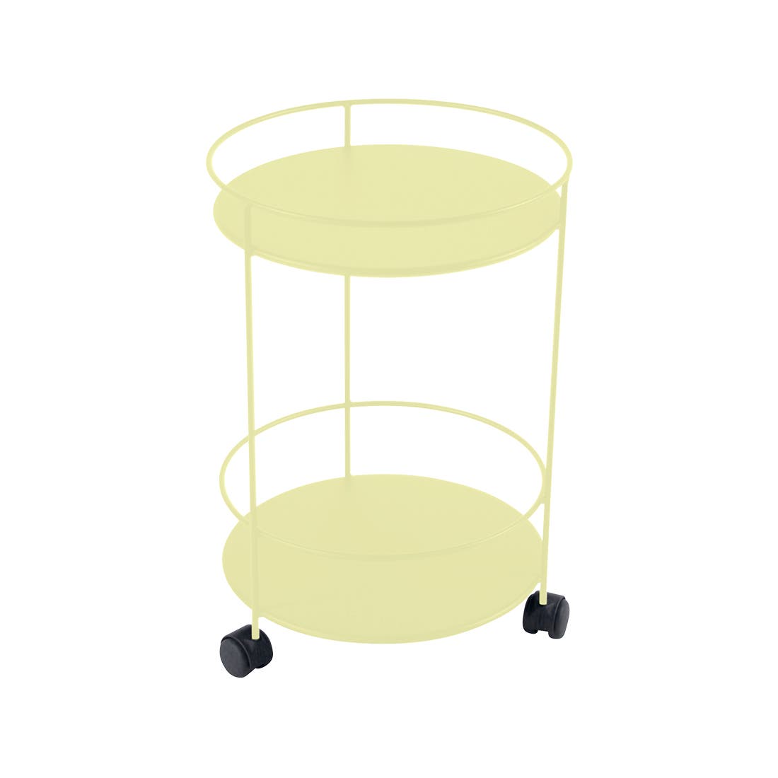 Guinguette Small Wheeled tafel met dubbel tafelblad