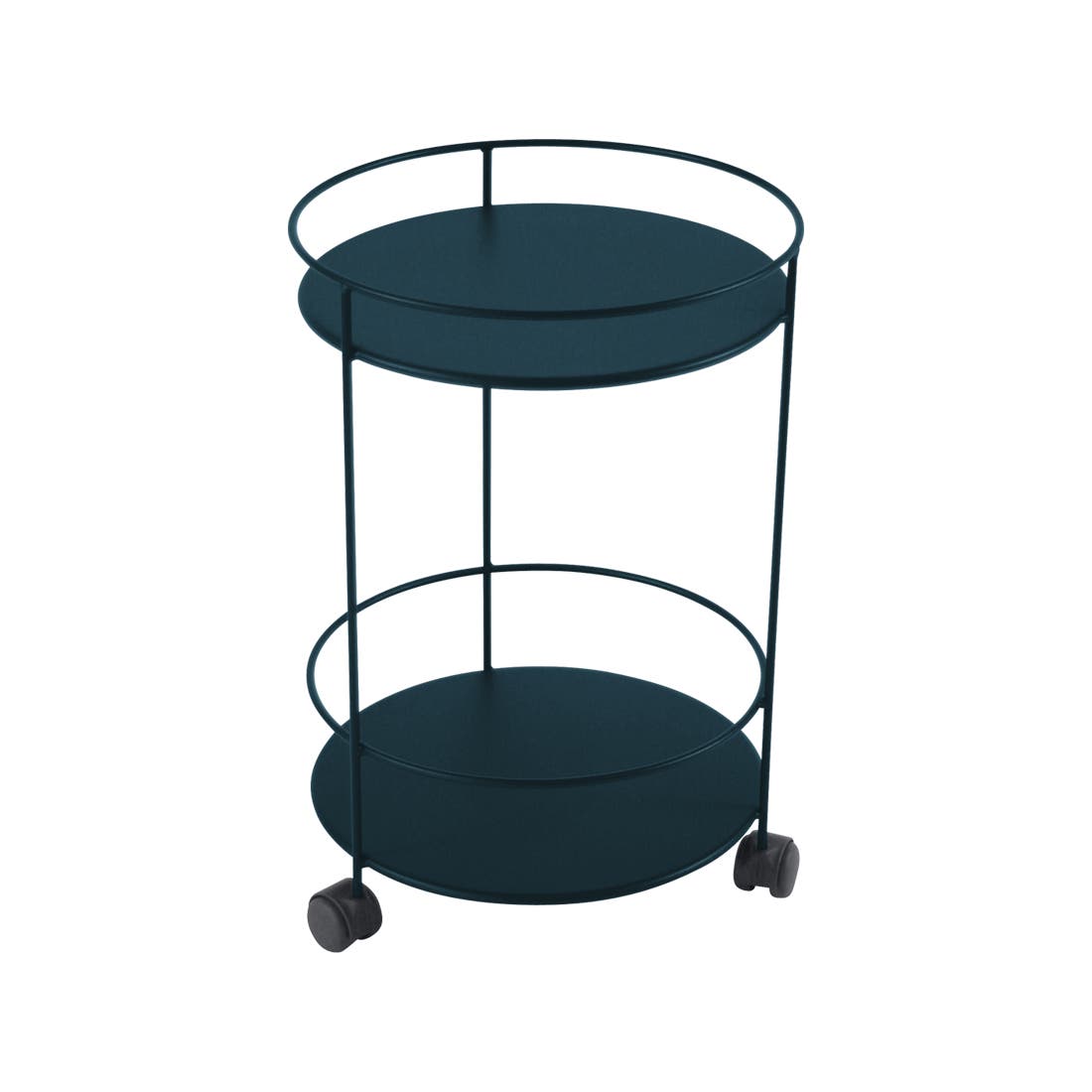 Guinguette Small Wheeled tafel met dubbel tafelblad