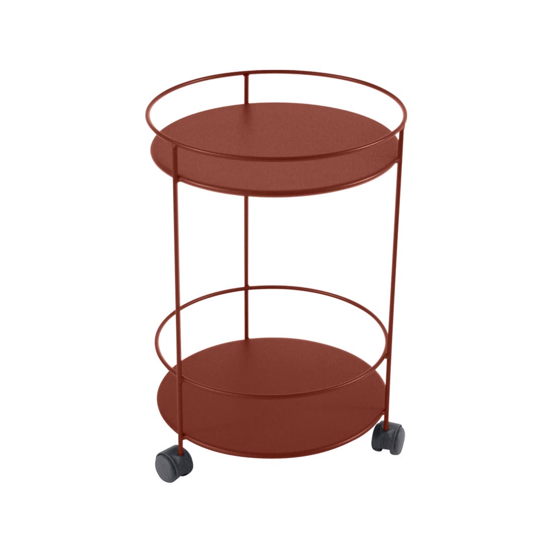 Guinguette Small Wheeled tafel met dubbel tafelblad