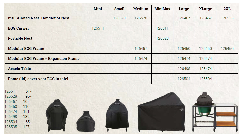 Cover Expansion Frame Xl-M & Table Xl