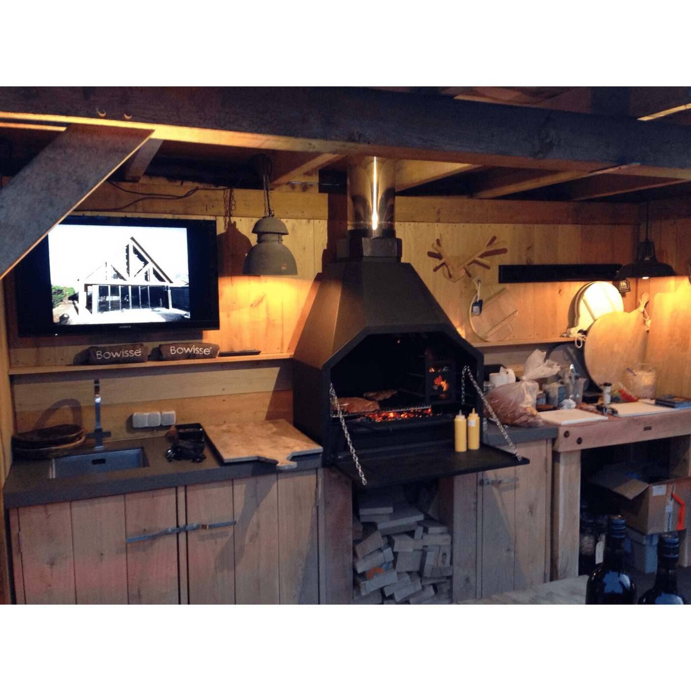 Home Fires Braai 800 Freestanding