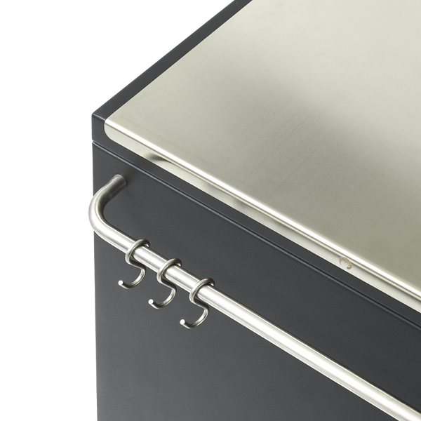 Stainless steel worktop for Garden and Terra