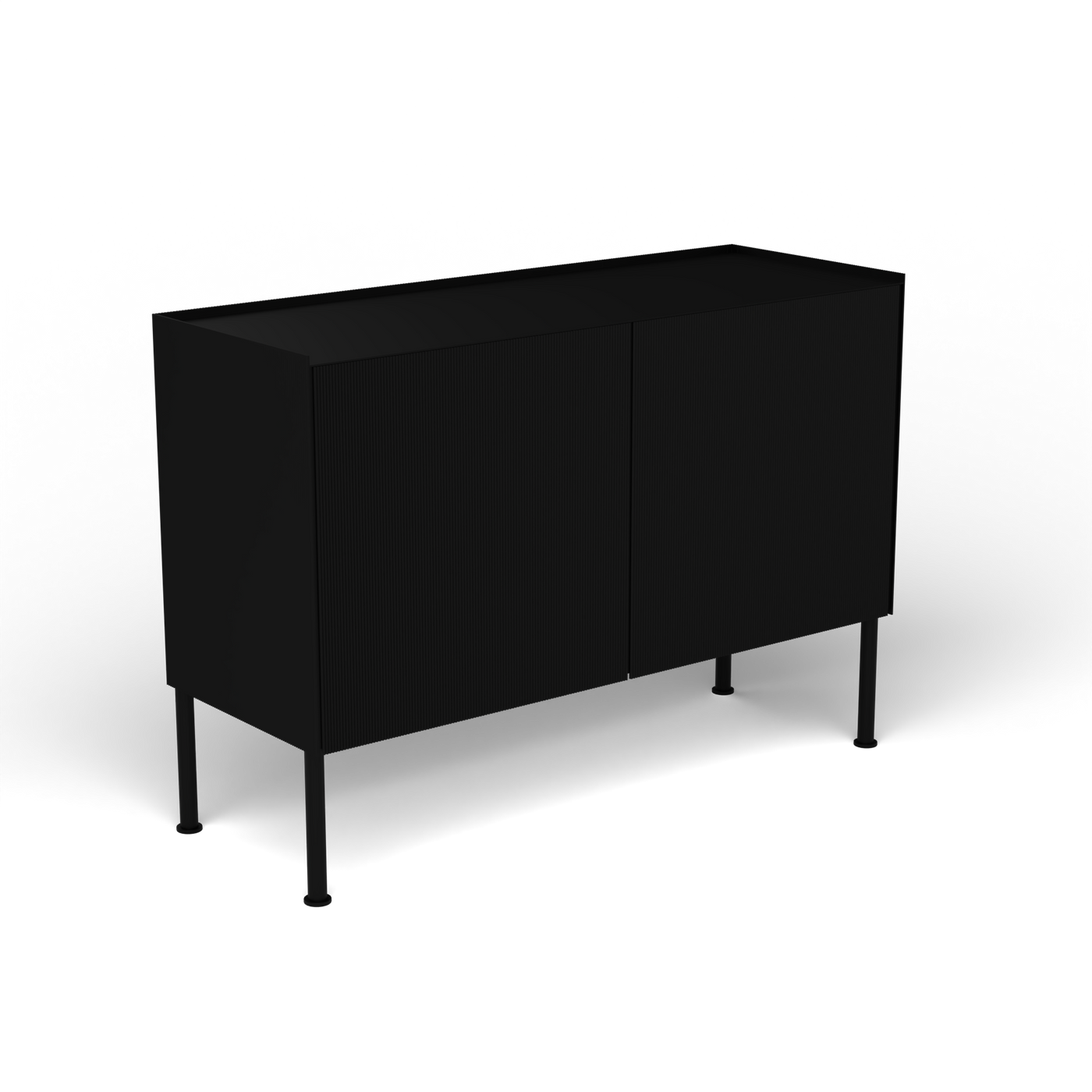 Samba Dressoir - Laag, 2 deuren, 115 cm, Black
