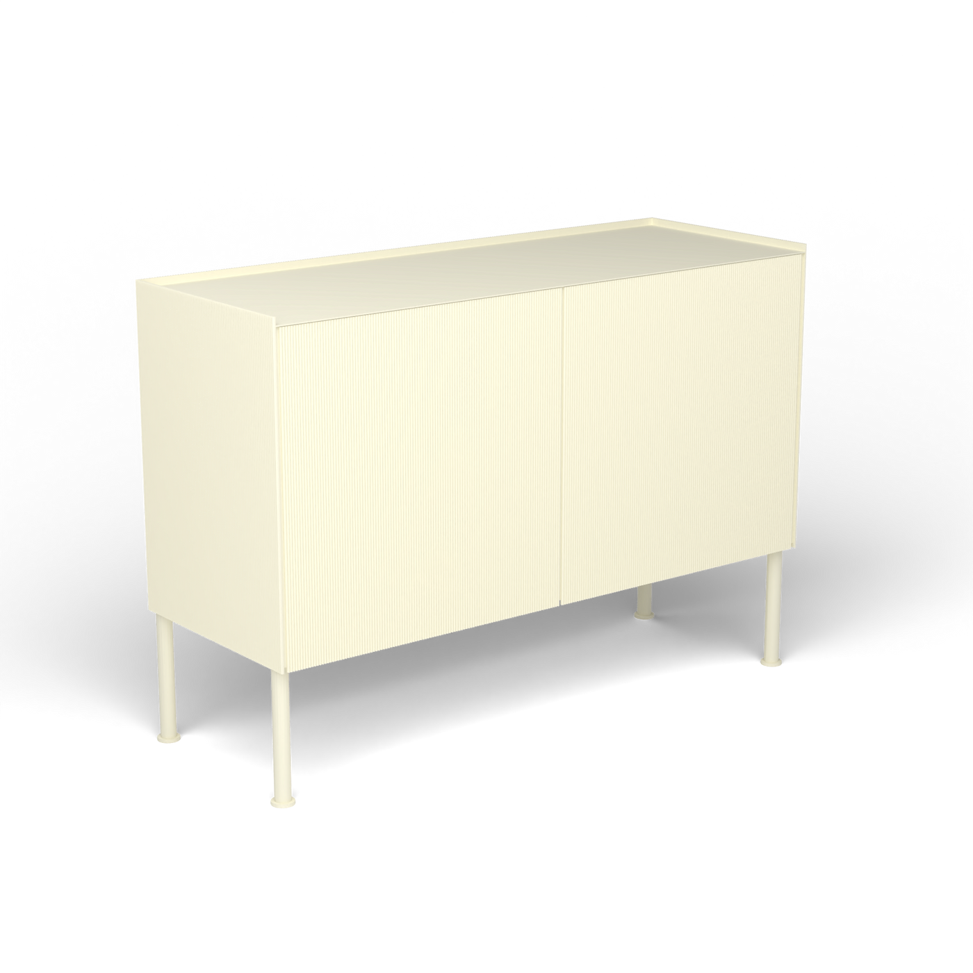 Samba Dressoir - Laag, 2 deuren, 115 cm, Butter White