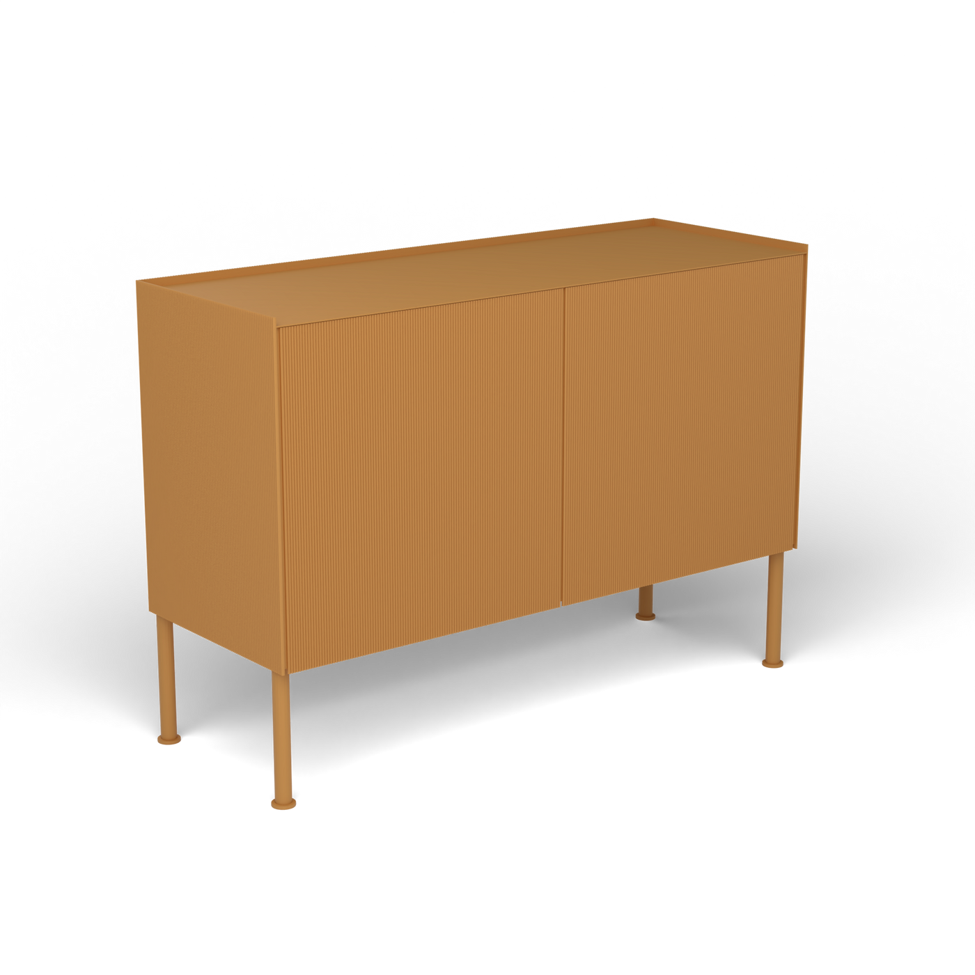 Samba Dressoir - Laag, 2 deuren, 115 cm, Mustard Yellow