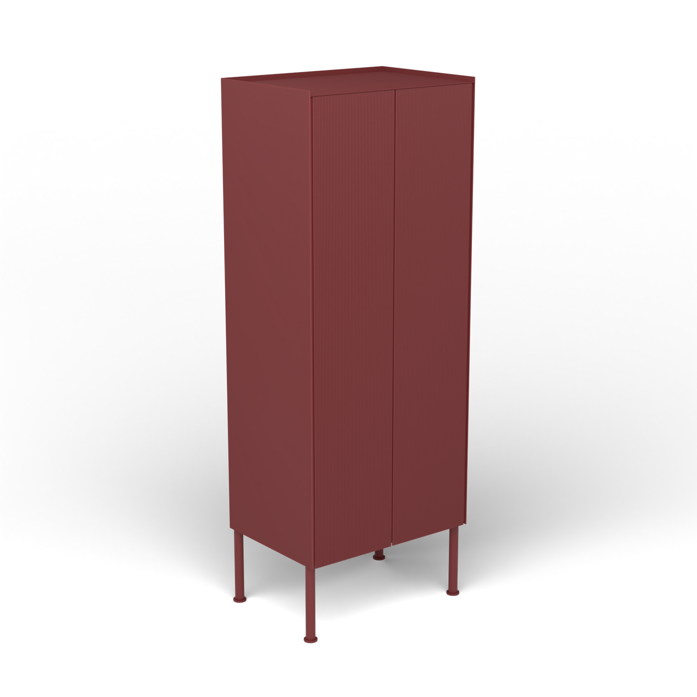 Samba Dressoir - Hoog, 2 deuren, 59 cm, Autumn Red